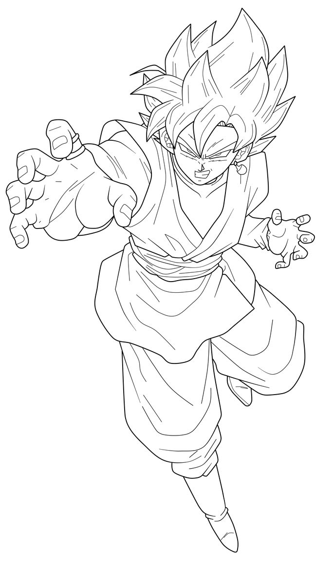 Goku Black Drawing Intricate Artwork
