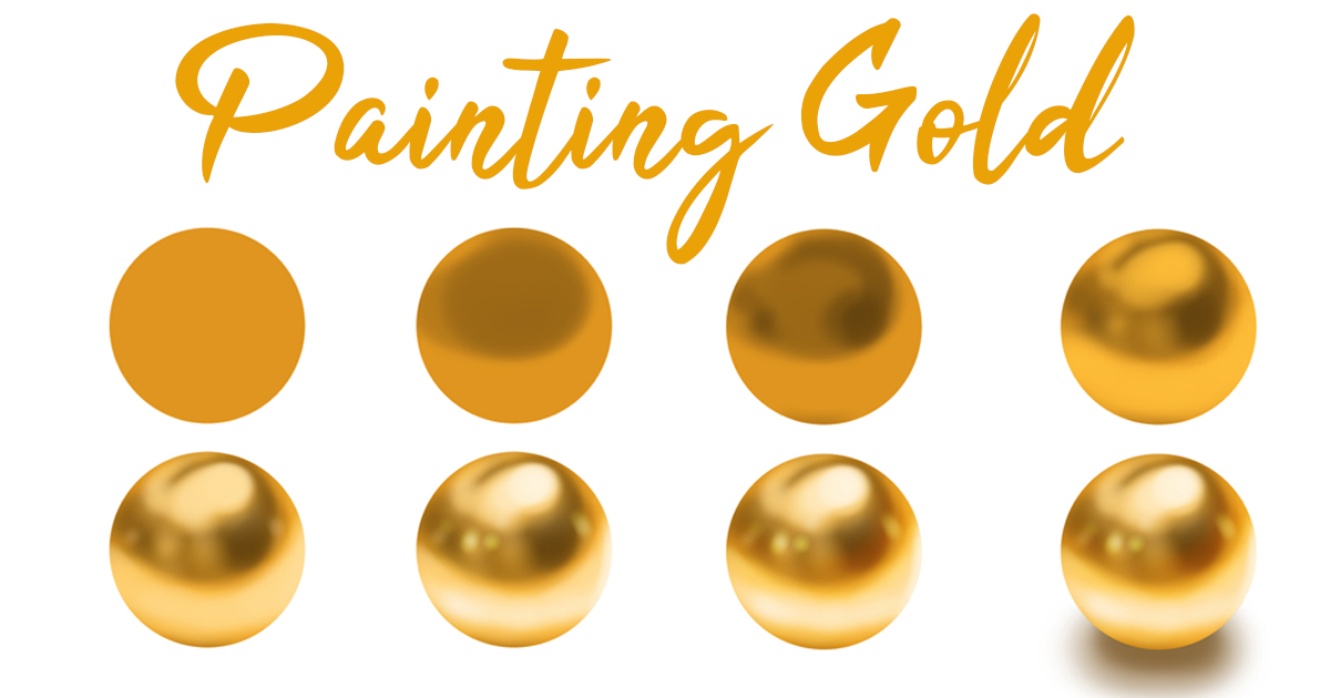 Gold Drawing Creative Style