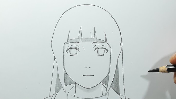 Hinata Drawing Stunning Sketch