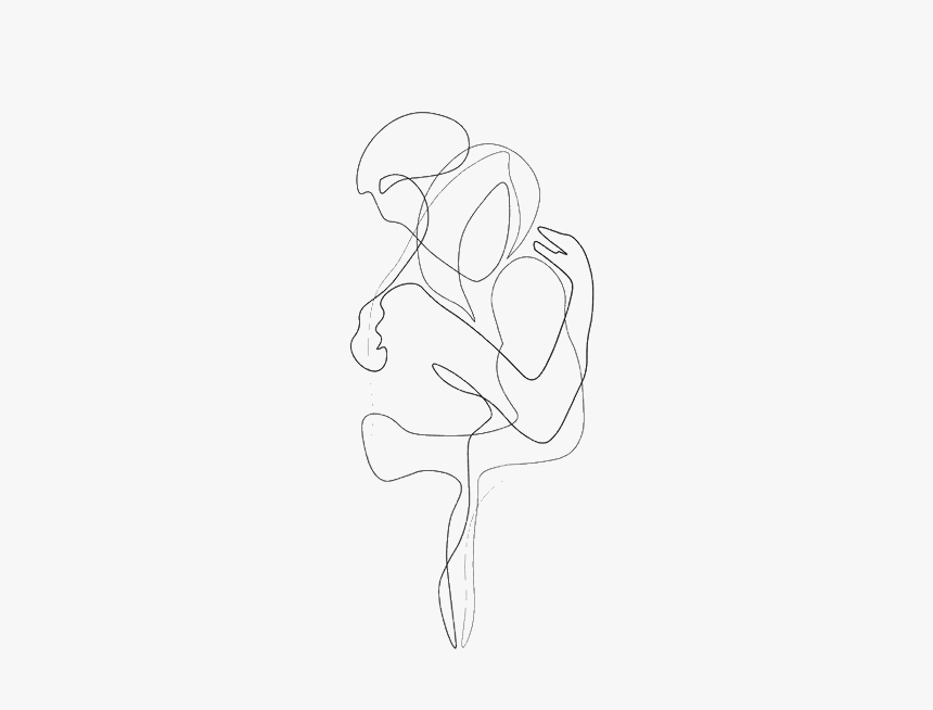 Hug Drawing Amazing Sketch