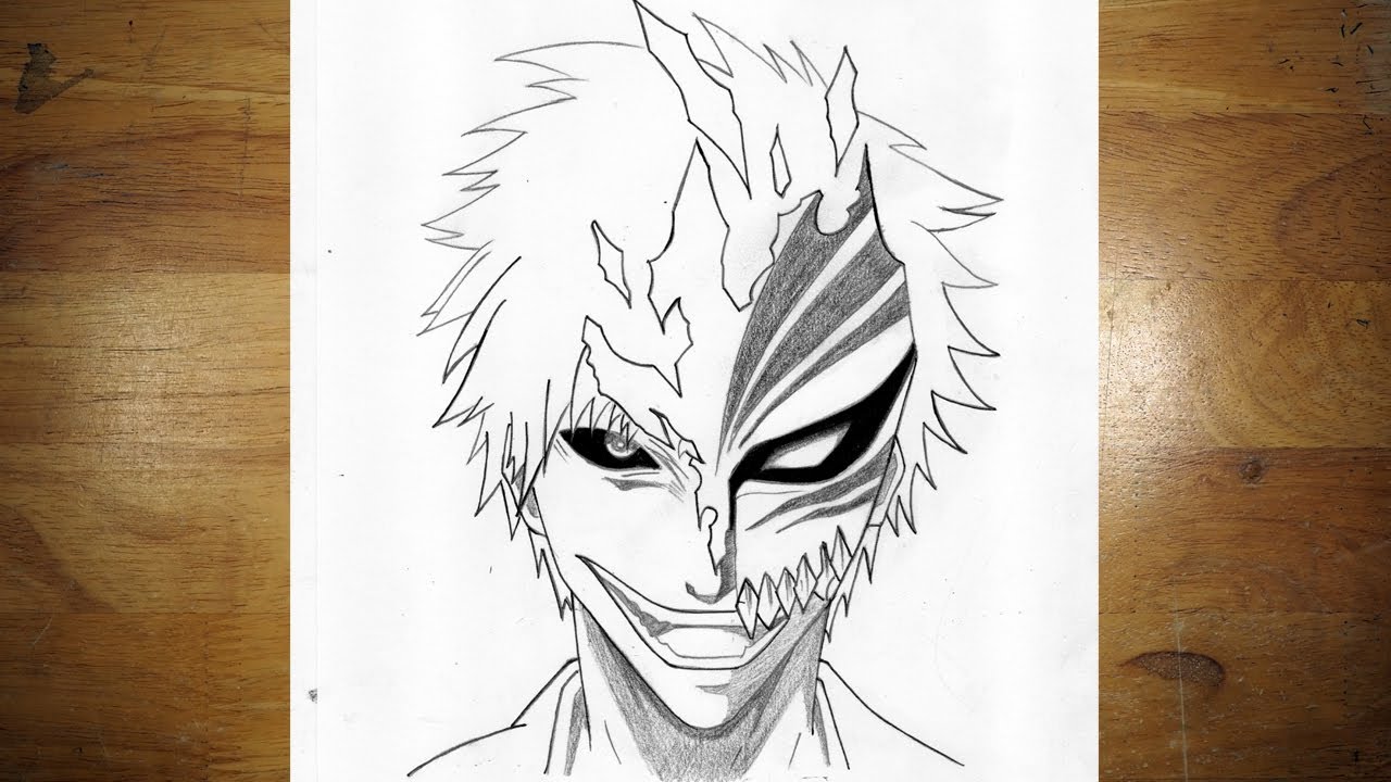 Ichigo Drawing Amazing Sketch