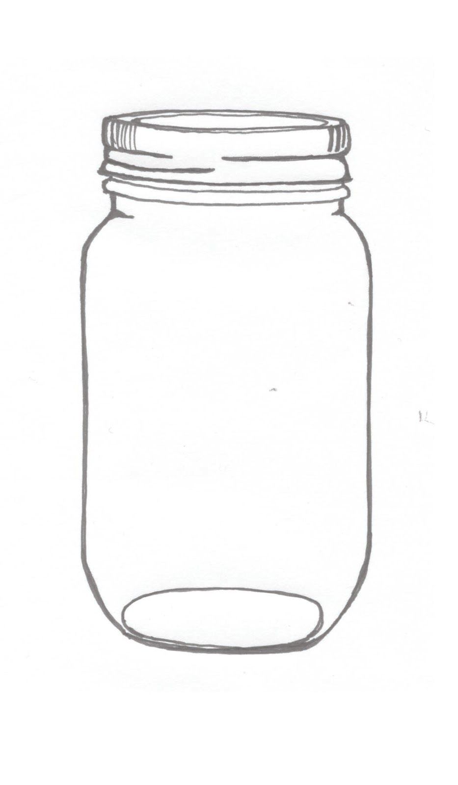 Jar Drawing Hand drawn Sketch