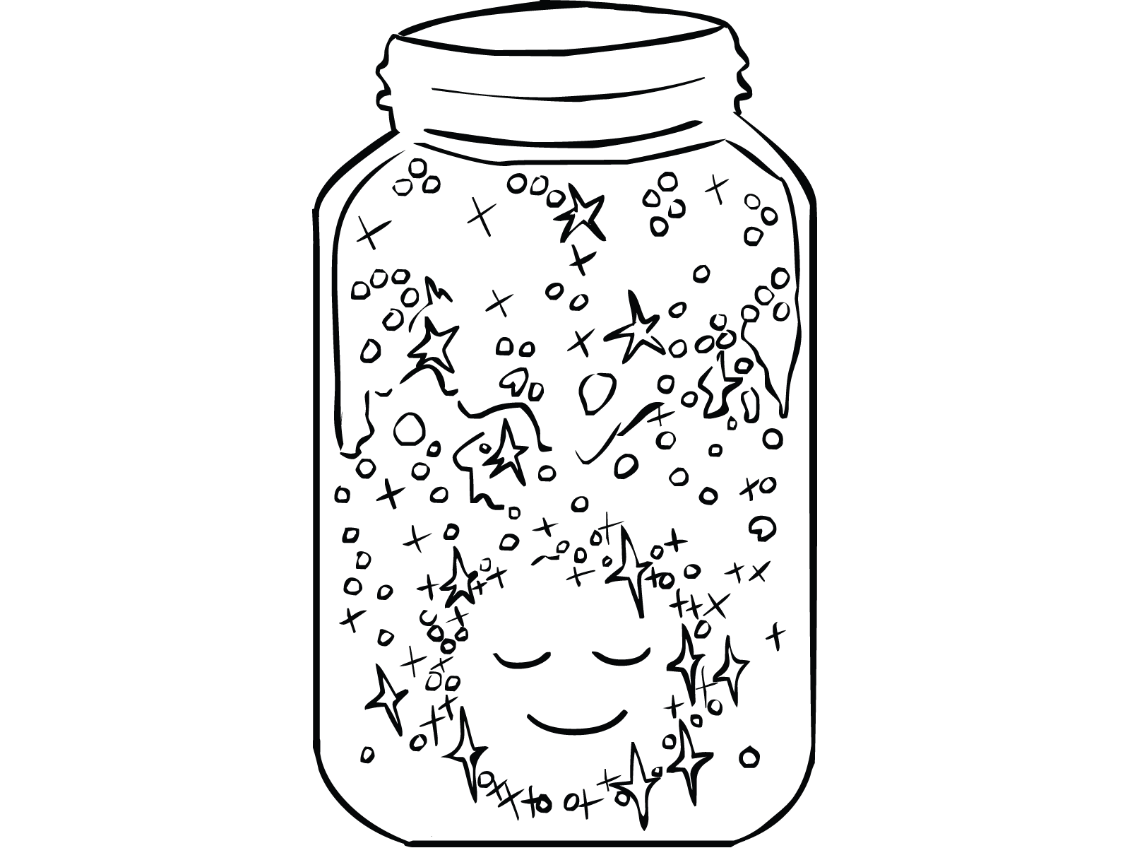 Jar Drawing Picture