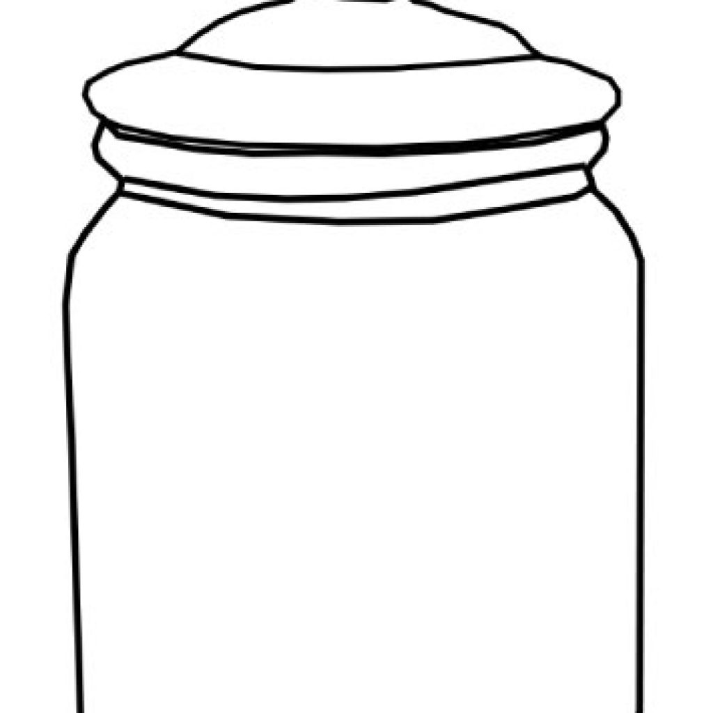 Jar Drawing Realistic Sketch
