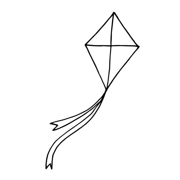 Kite Drawing Creative Style