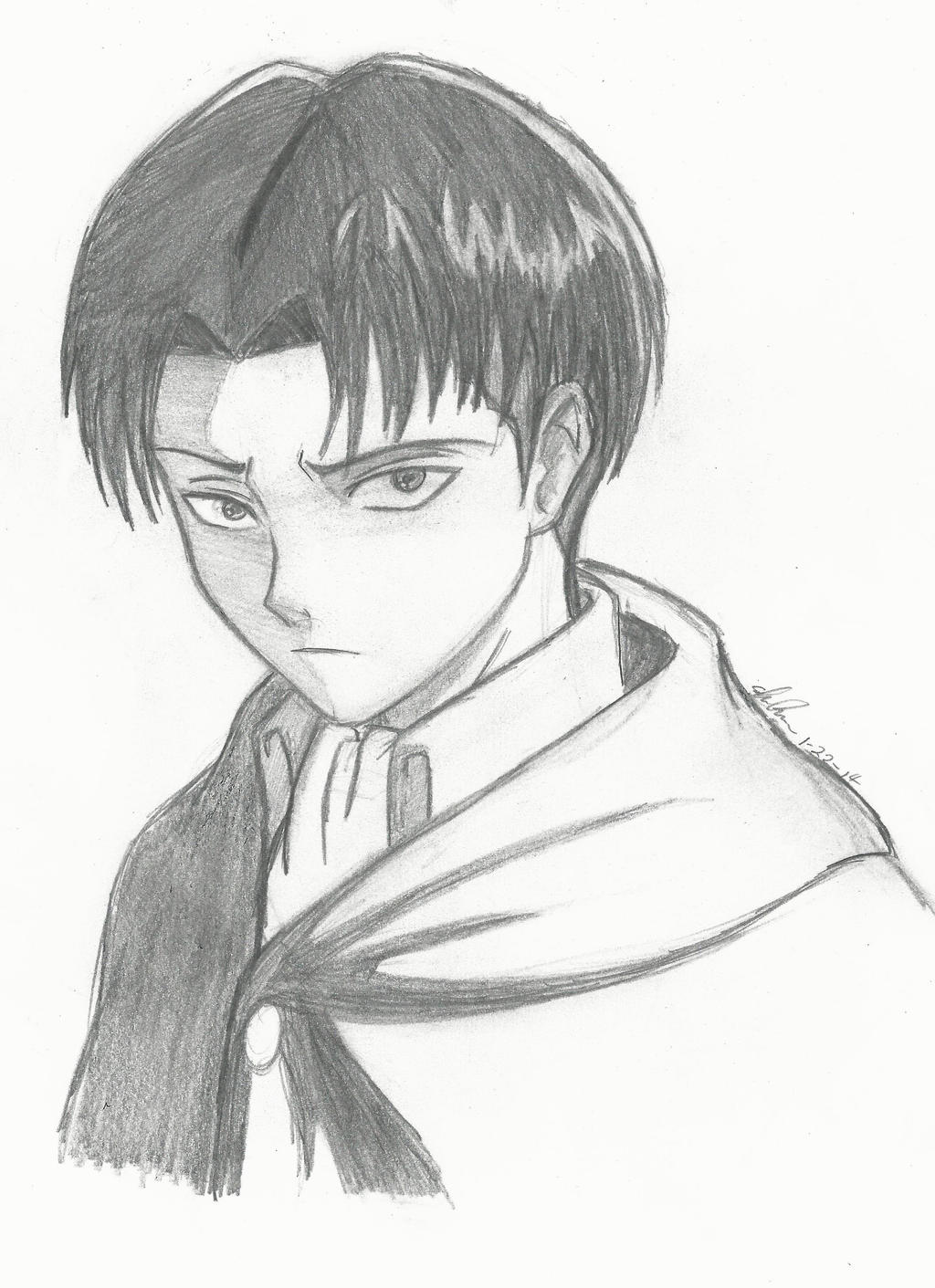 Levi Drawing Picture