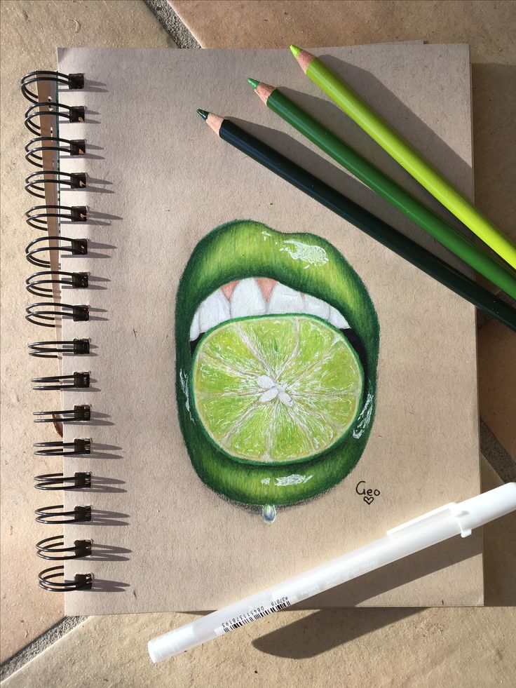 Lime Drawing Creative Style