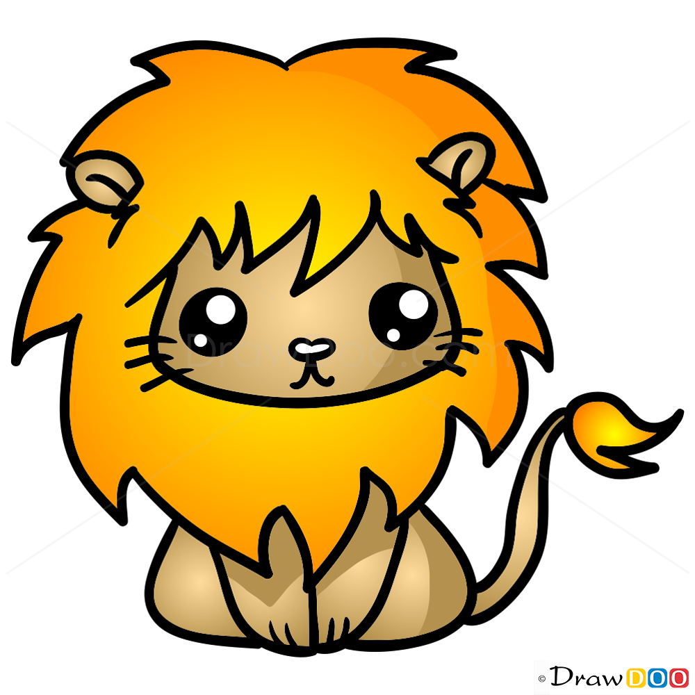 Lion Drawing Image