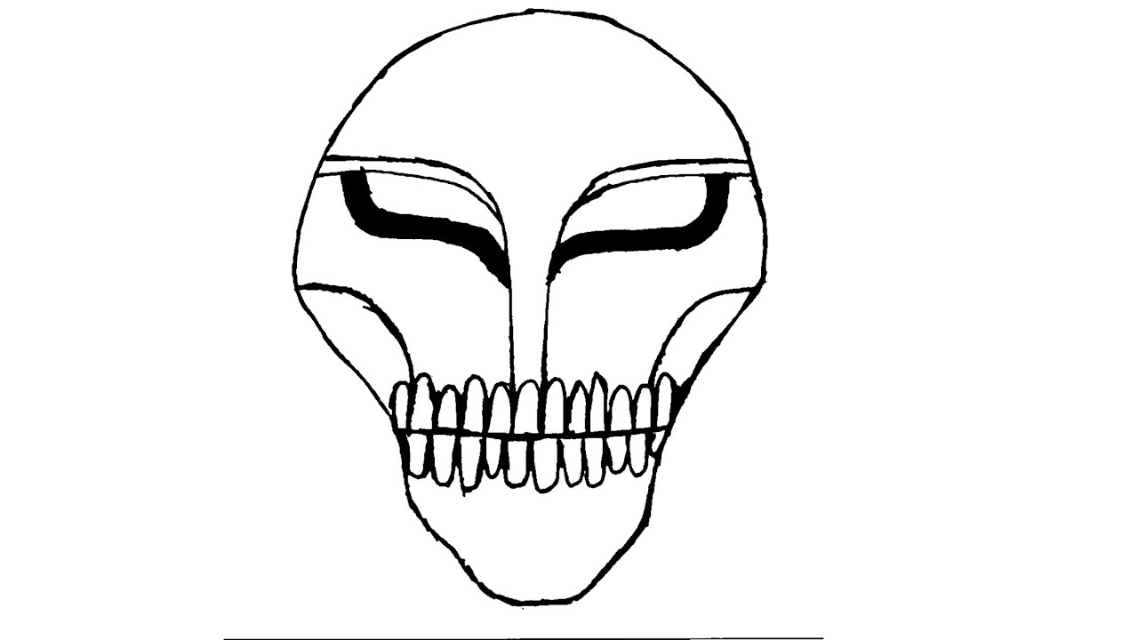 How to Draw Mask Step by Step Guide - Drawing All