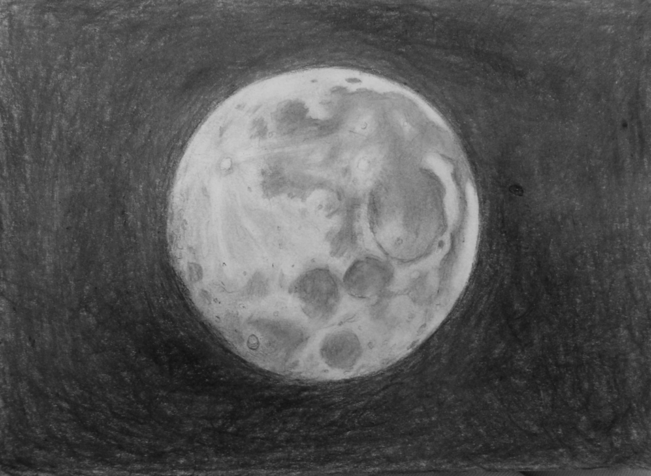 Moon Drawing