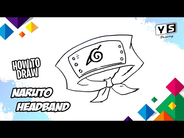 Naruto Headband Drawing Creative Style