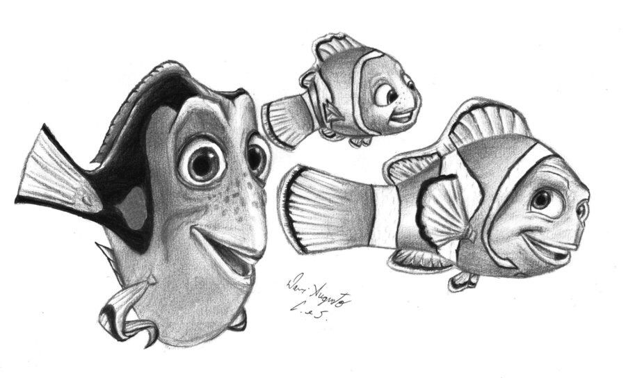 Nemo Drawing Hand drawn Sketch