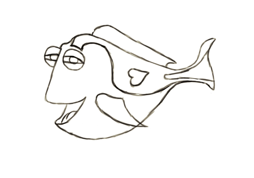 Nemo Drawing Sketch