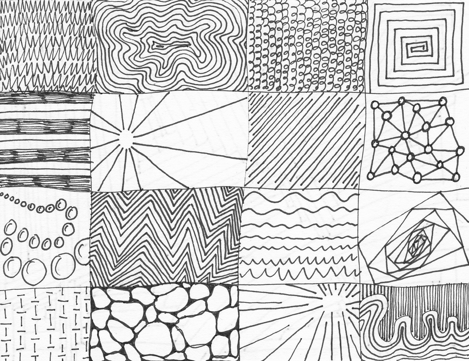 Pattern Drawing Intricate Artwork