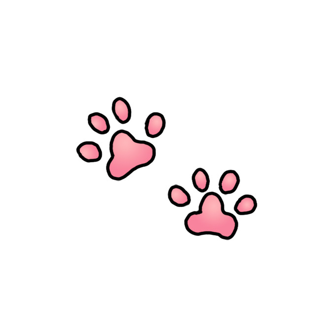 Paw Drawing Picture