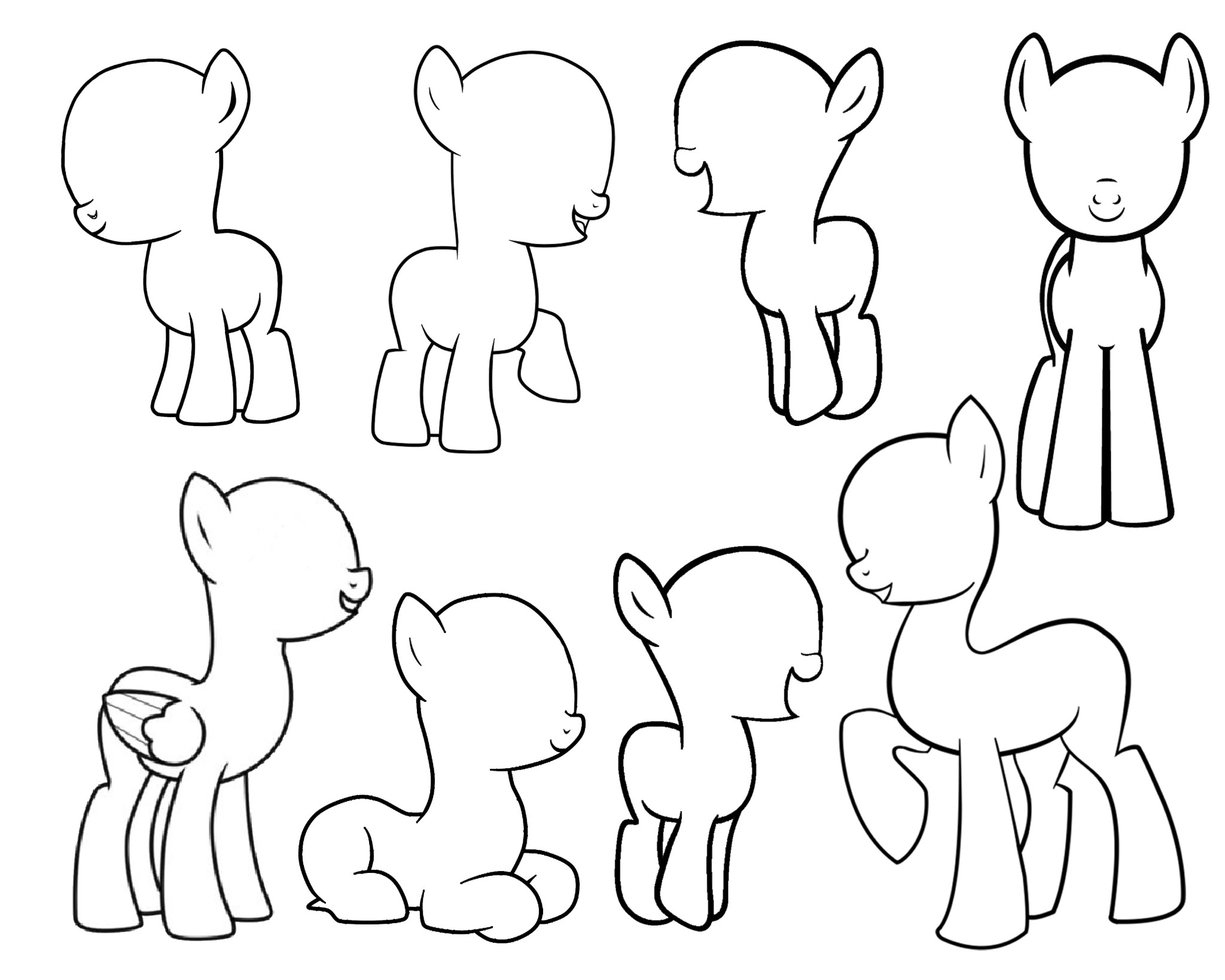 Pony Drawing Intricate Artwork