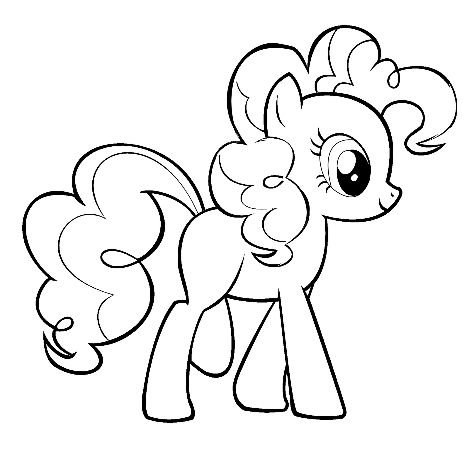 Pony Drawing Sketch