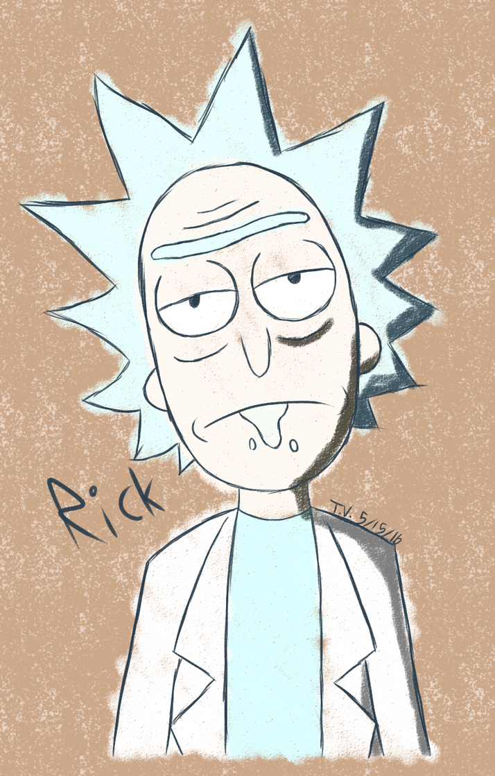 Rick Drawing Art