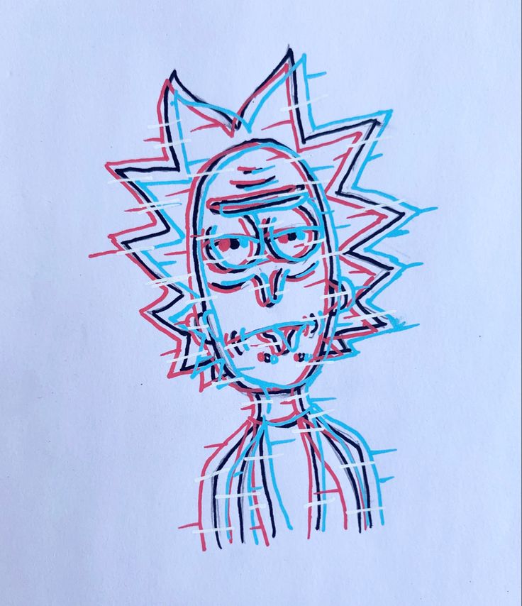 Rick Drawing Picture