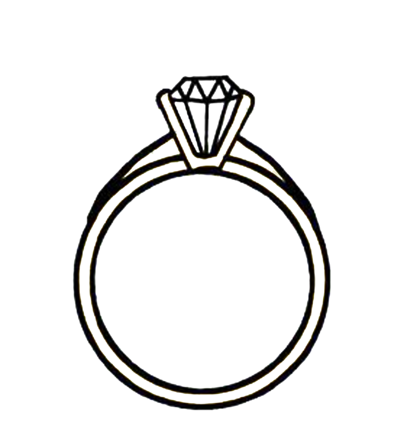 Ring Drawing Realistic Sketch
