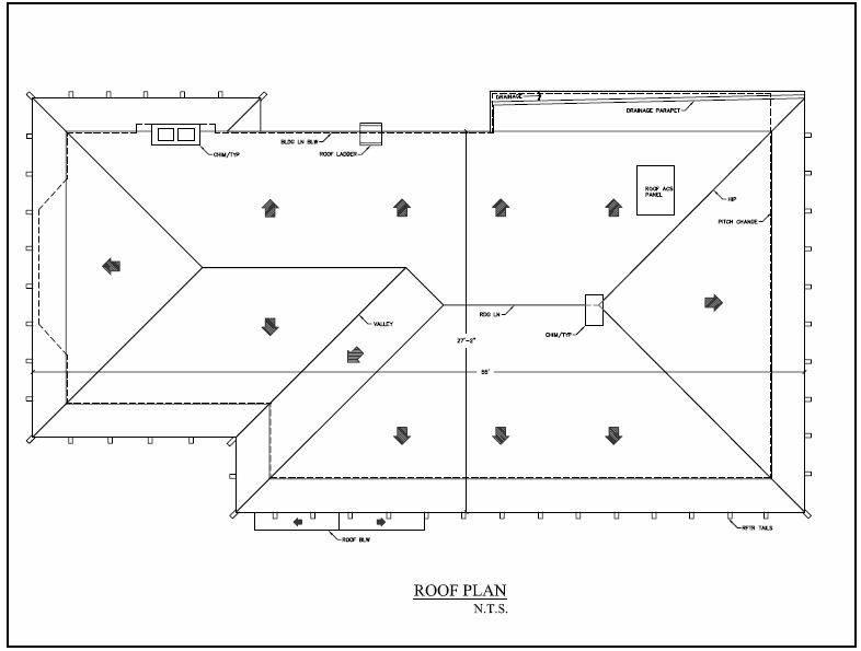 Roof Drawing Image