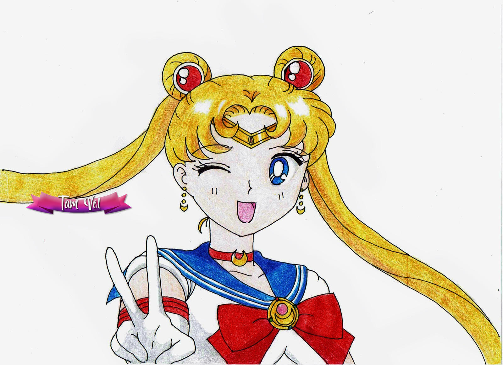 Sailor Moon Drawing Modern Sketch