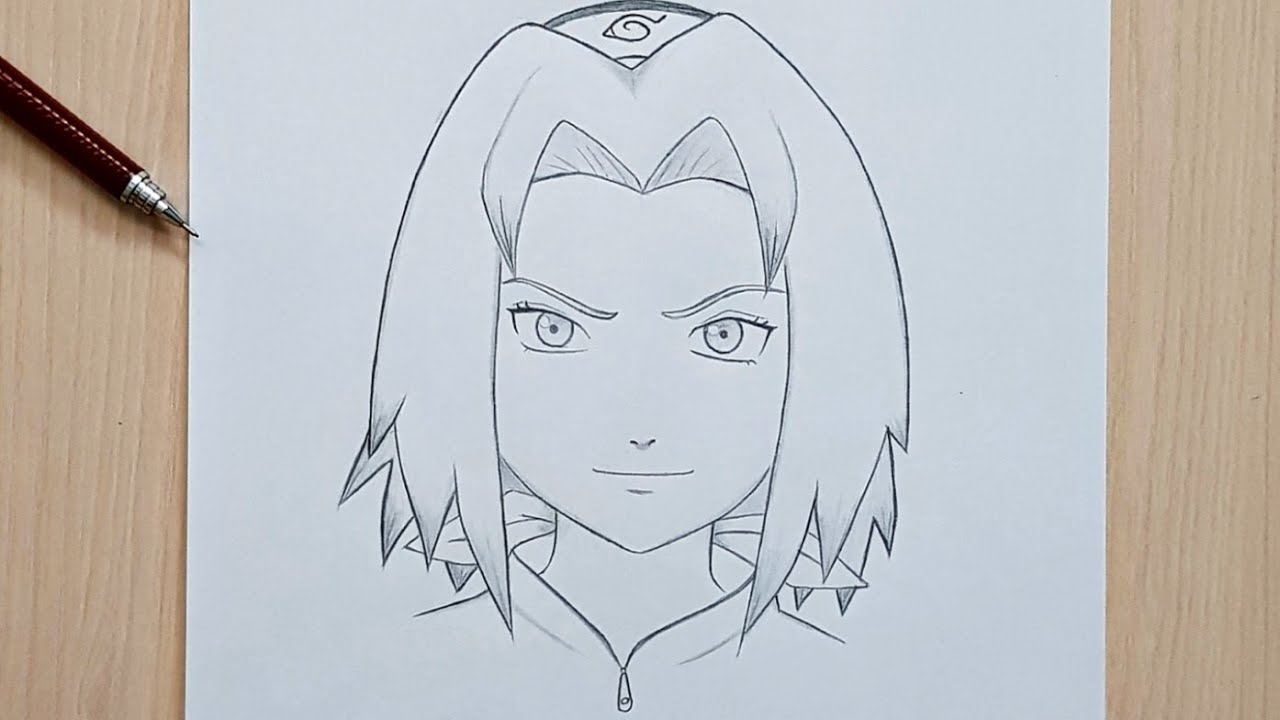Sakura Drawing Amazing Sketch