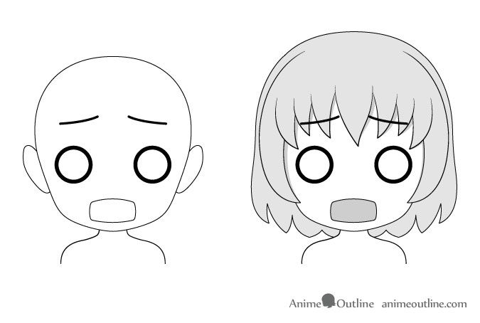 How to Draw Scared Face Step by Step Guide - Drawing All
