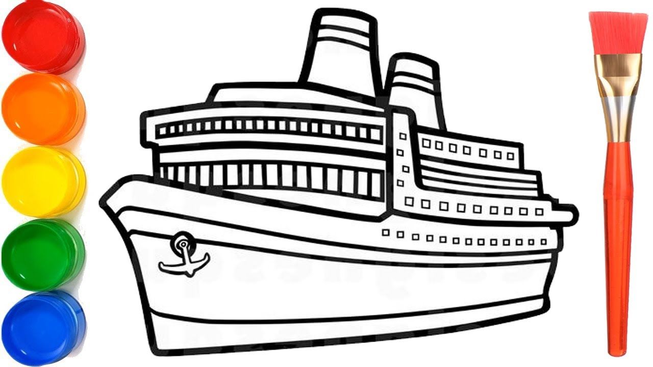 Ship Drawing Image