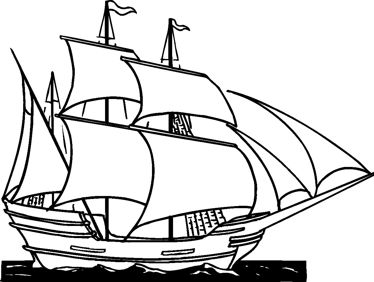 Ship Drawing Picture