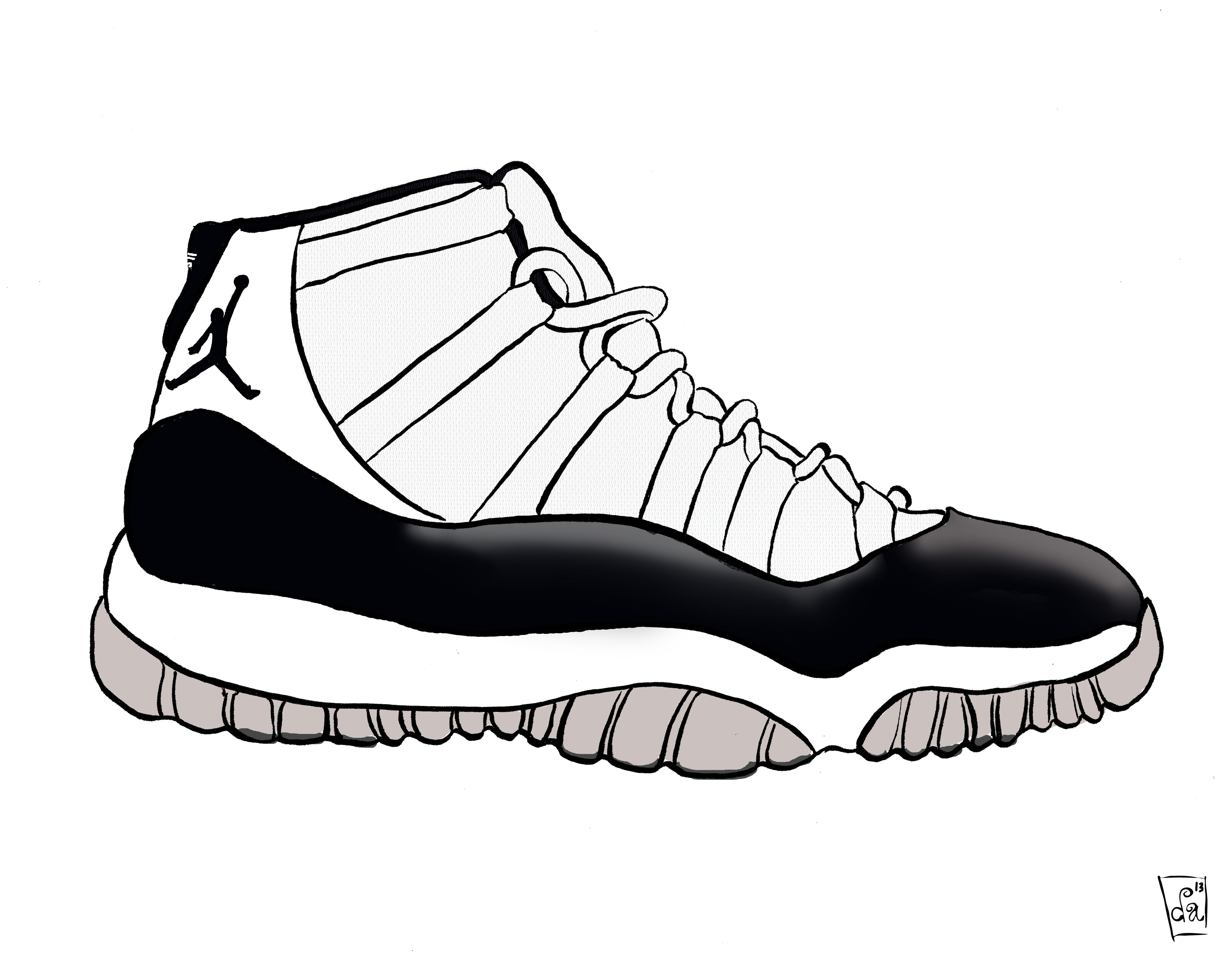 Shoe Drawing Image