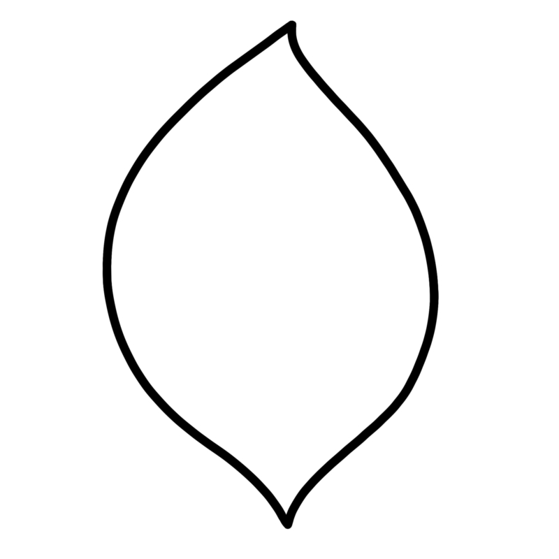 Simple Leaf Drawing