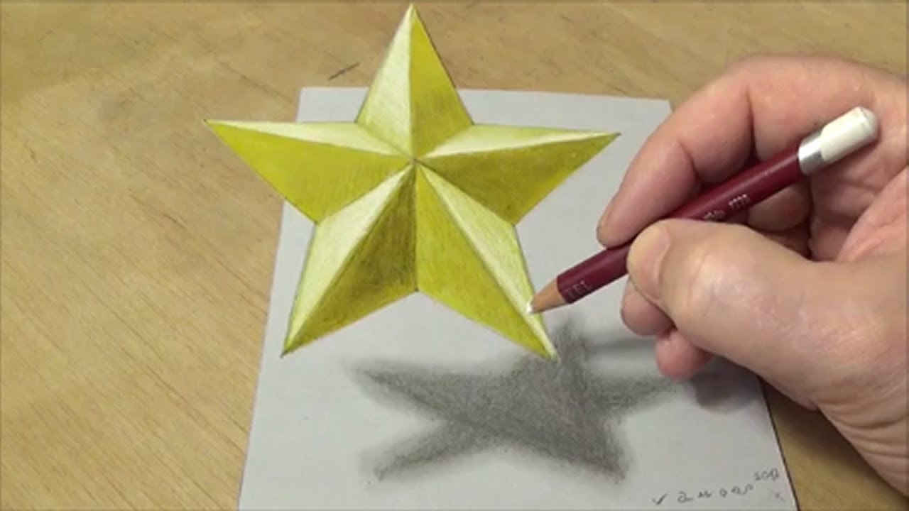 Star Drawing Creative Style