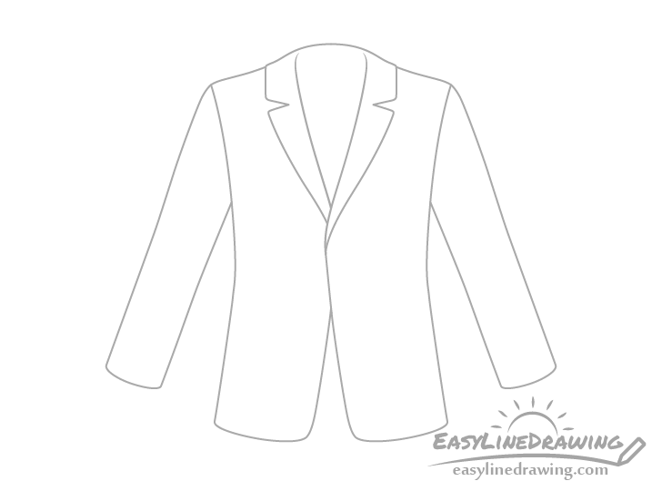 Suit Drawing Hand drawn Sketch