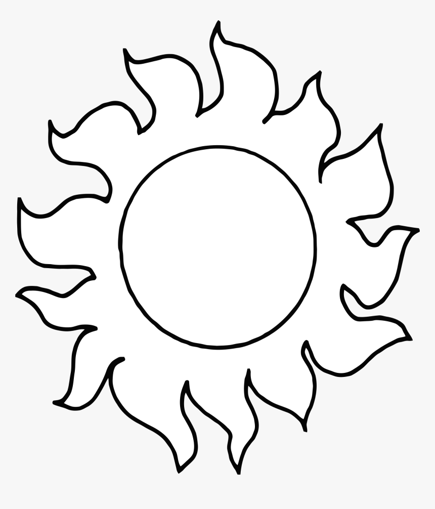 Sun Drawing Artistic Sketching