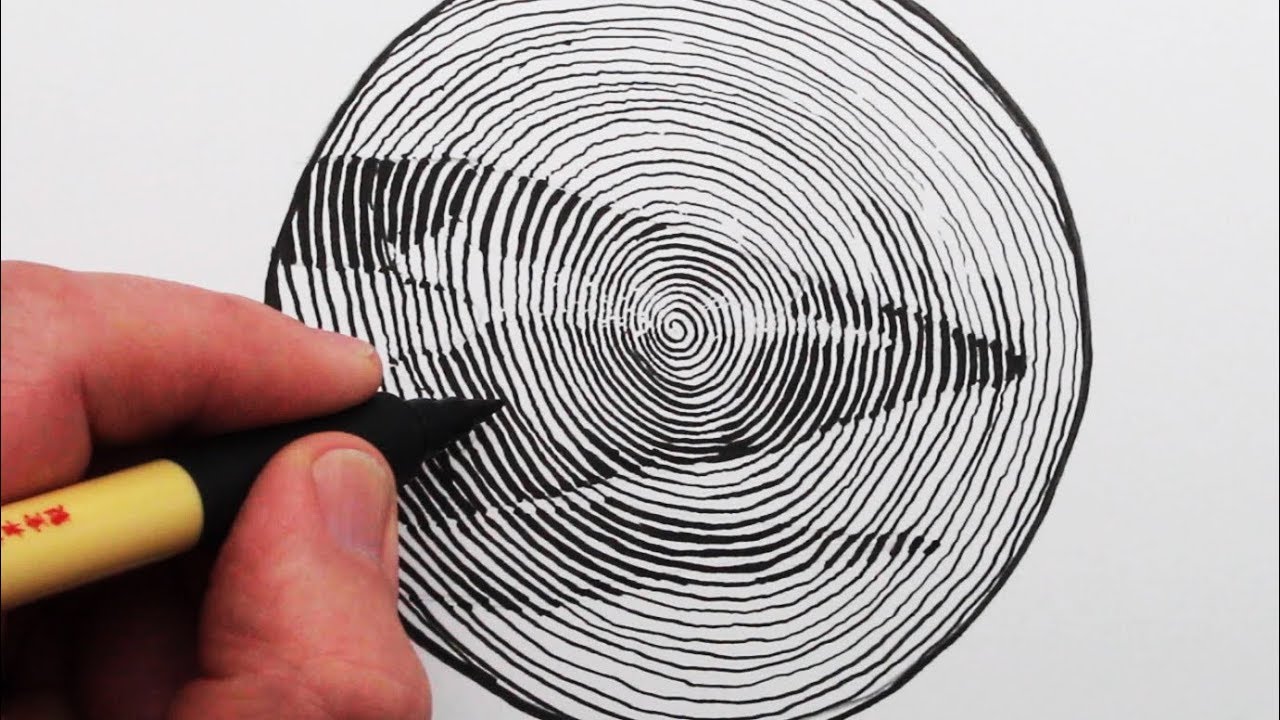 Swirl Drawing Amazing Sketch