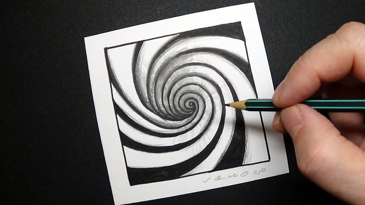 Swirl Drawing Art