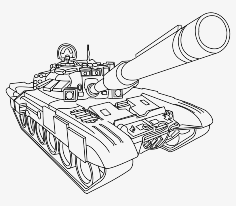 Tank Drawing Amazing Sketch