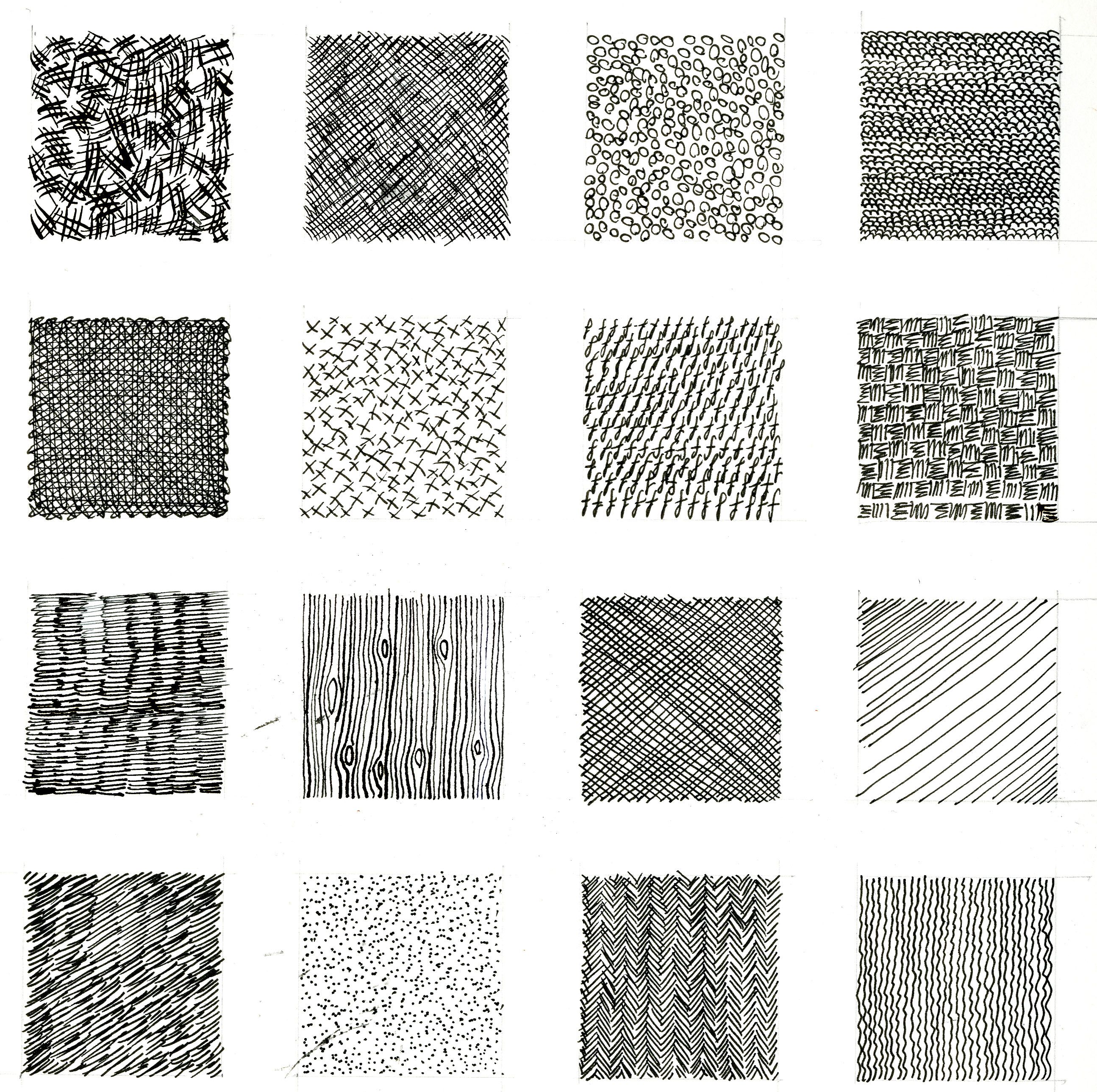 Texture Drawing Professional Artwork