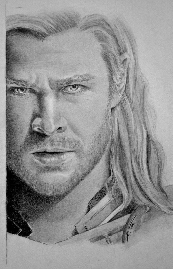 Thor Drawing Image