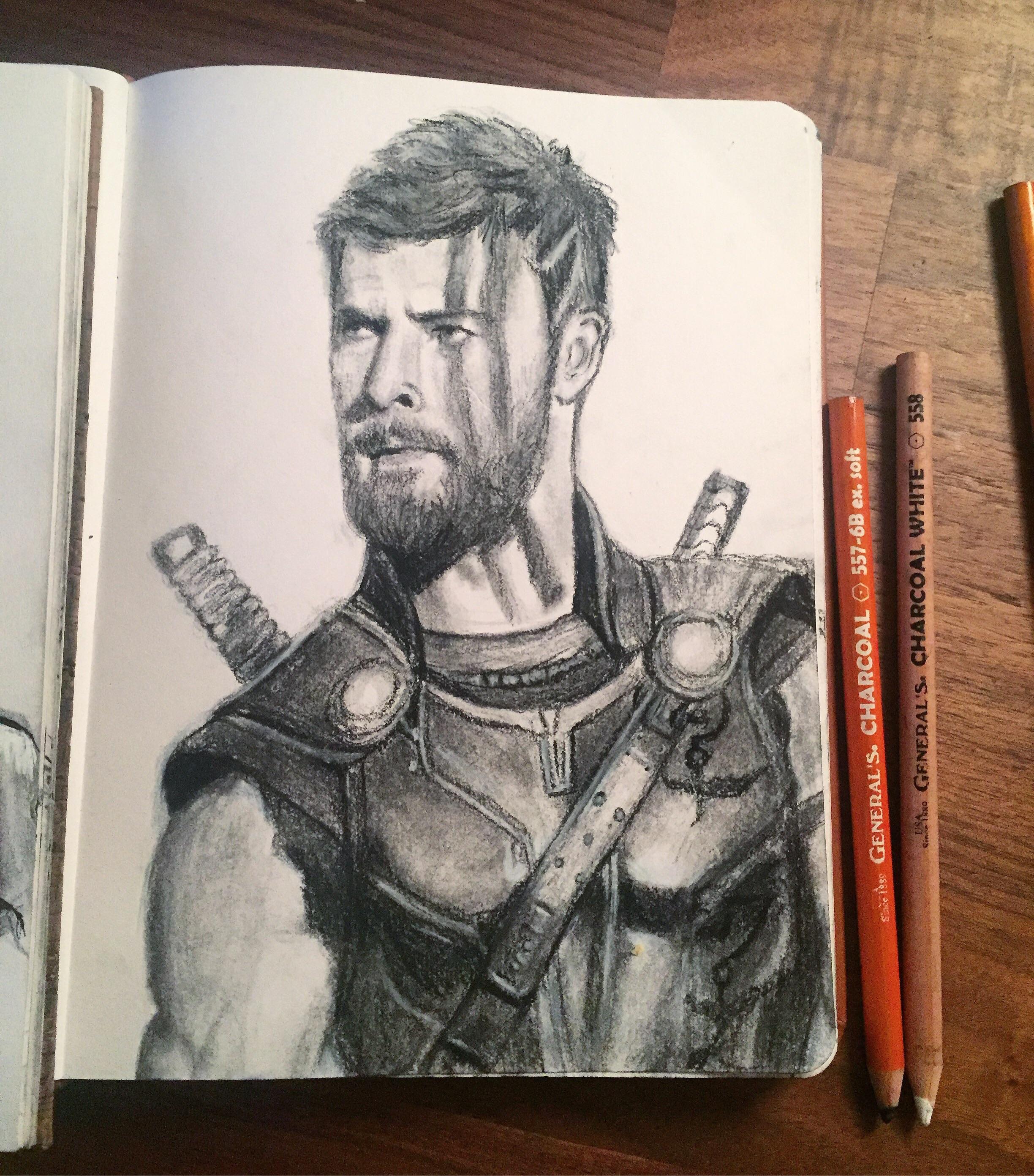 Thor Drawing Photo