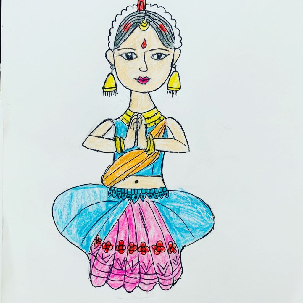 Tishya Kansal Drawing Modern Sketch