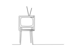 Tv Drawing Modern Sketch