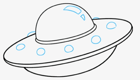 Ufo Drawing Modern Sketch