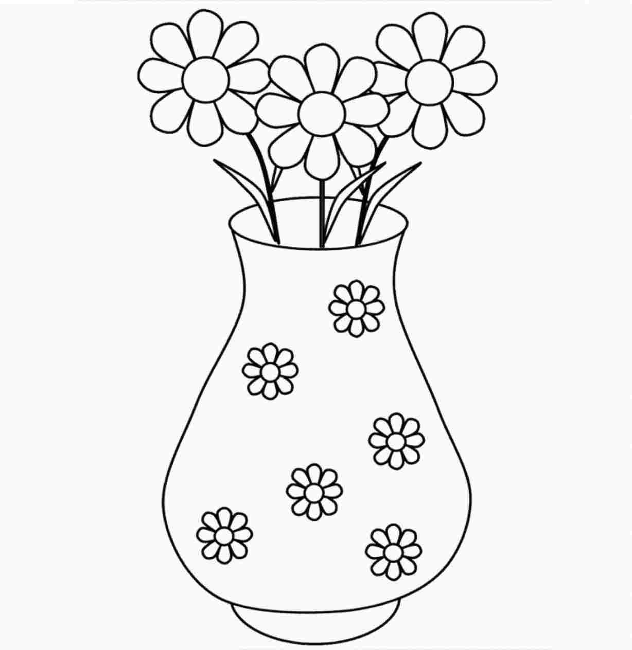 Vase Drawing Photo
