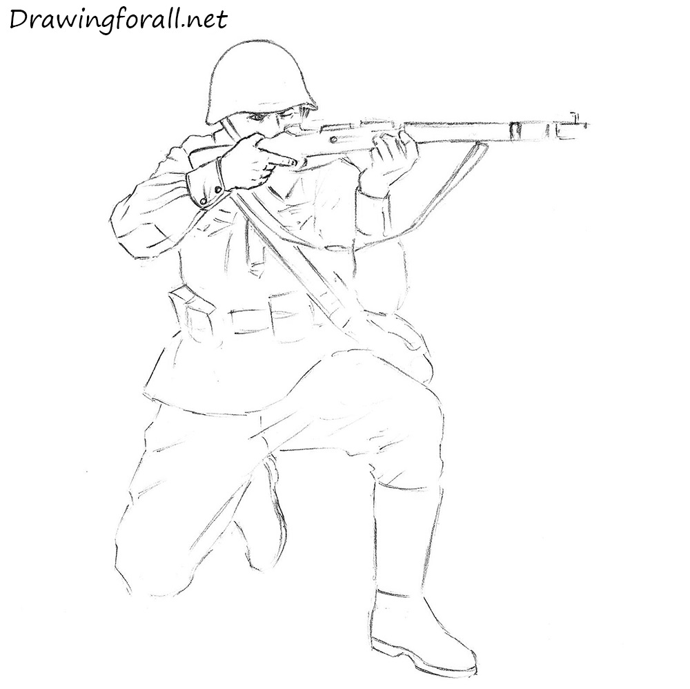 War Drawing Art