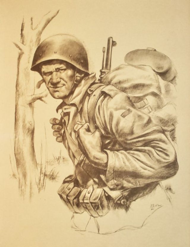 War Drawing Hand drawn