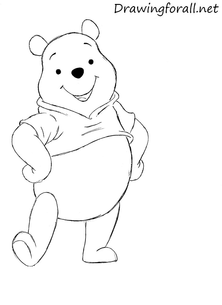 Winnie The Pooh Drawing Image