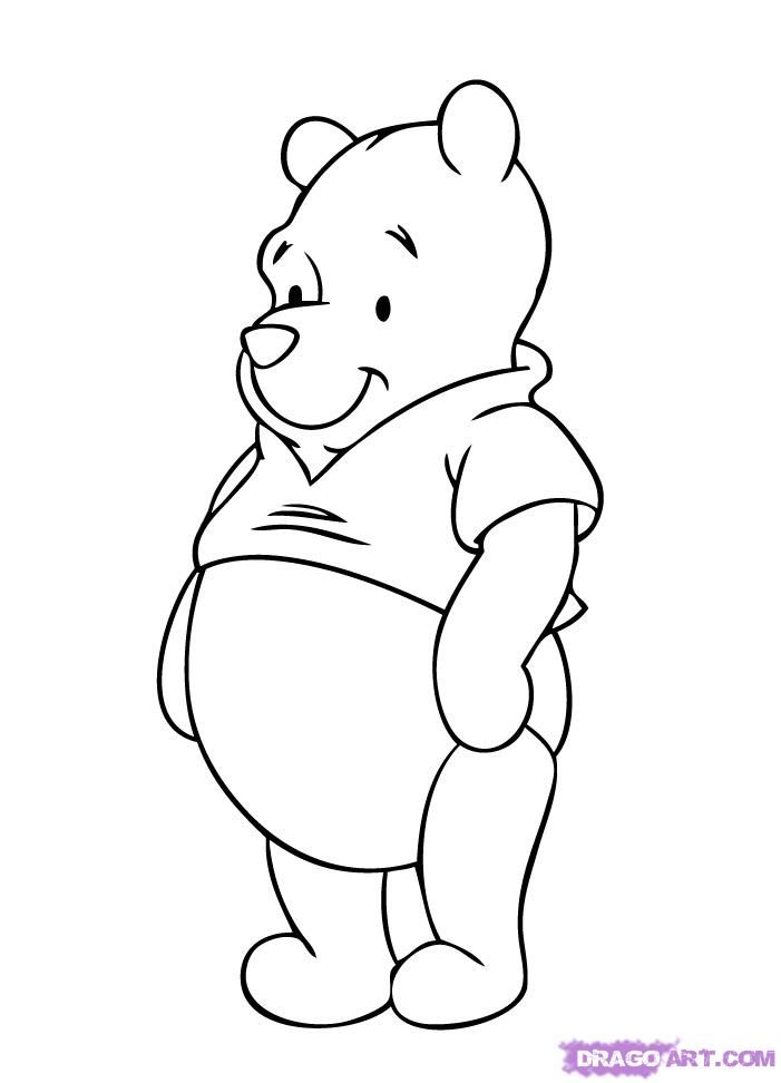 Winnie The Pooh Drawing Photo