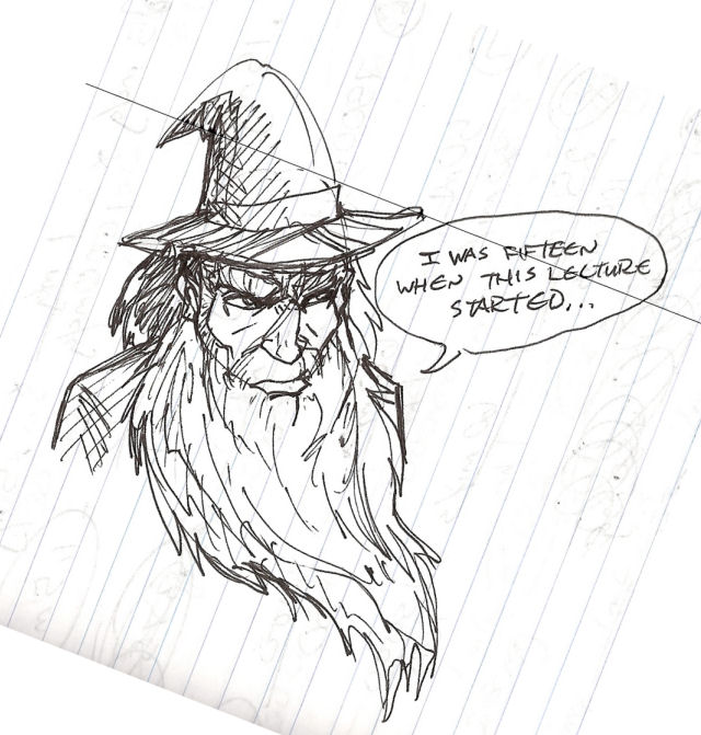 Wizard Drawing Art